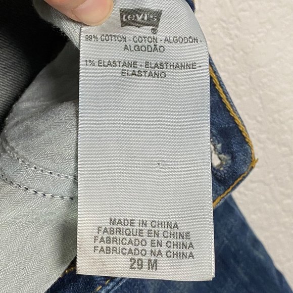 LEVIS Jeans Womens 29/8 Bold Curve Classic Boot Cut Denim Blue medium Wash Denim - Picture 10 of 12